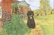 Carl Larsson Father and Mother oil painting reproduction